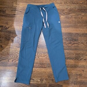 FIGS Women's Technical Collection Pants Drawstring Stretch, XXS/P, Green